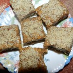 Prajitura cu nuci, caramel si ciocolata alba
