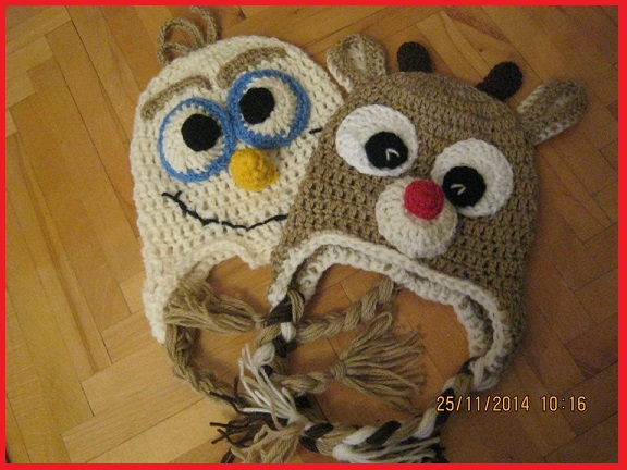 caciulite crosetate cadou mos craciun mos nicolae iasi