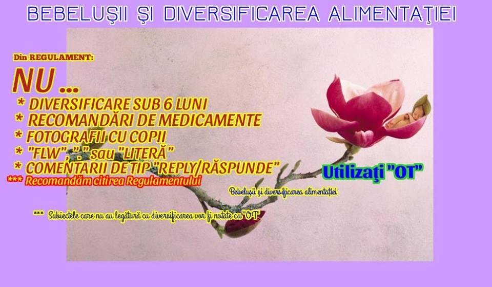 bebelusii si diversificarea