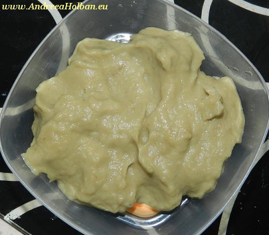 piure de ardei copti cu branza