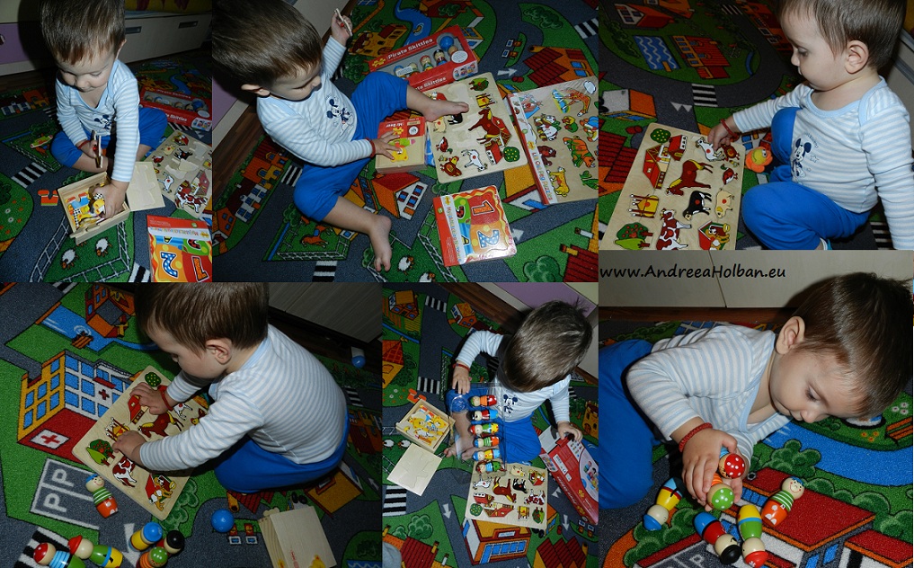 jocuri puzzle bebe david 3pitici.ro