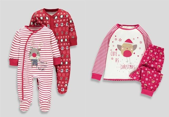 pijamale craciun bebe magazin online anglia