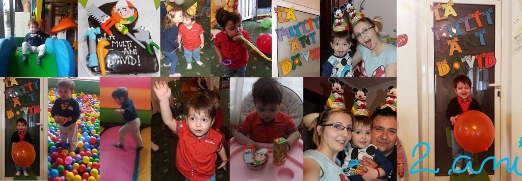 petrecere 2 ani david gradi