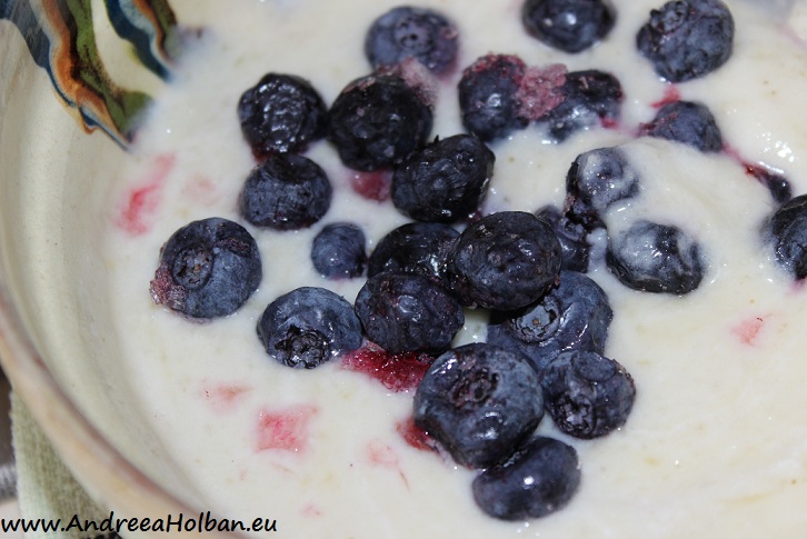 Fulgi de mei cu afine (dupa 8 luni)