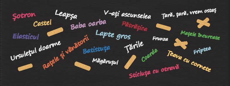 jocurile copilariei noastre