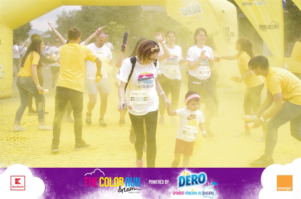 the color run galben